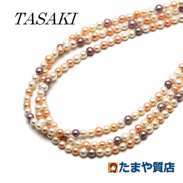 楽天市場】タサキ フローラパール 真珠 淡水パール ネックレス