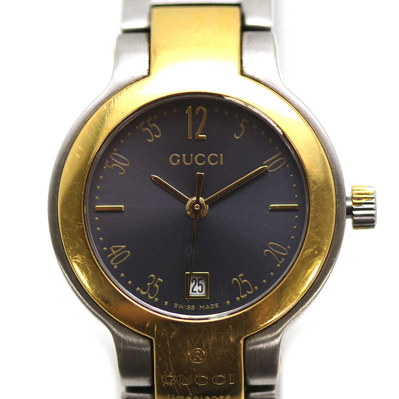 楽天市場】グッチ GUCCI ホースビット 6400L クォーツ 時計 腕時計