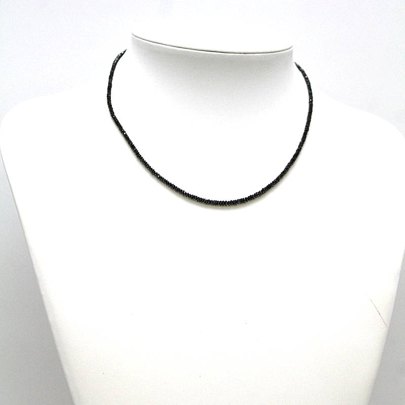 楽天市場】K18 YG ブラック ダイヤモンド 20.00ct 付 磁気 ネックレス