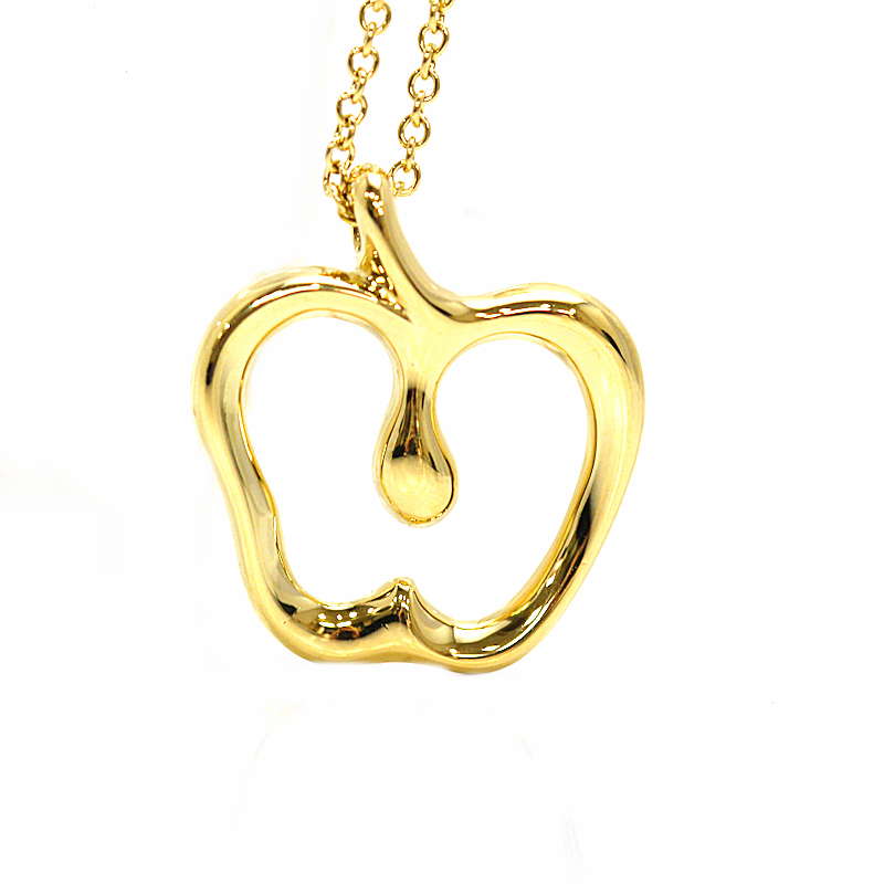 Tiffany&Co. ティファニー Peretti ペレッティ アップルネックレス リンゴ 18金イエローゴールド K18YG 40cm 4.6g 31344【中古】|たまや質店