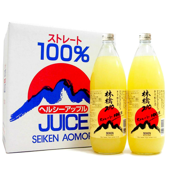 楽天市場 青研の瓶入りりんごジュース 1000ml 6本セット ストレート 100 りんごジュース 青森 葉とらずりんごジュース お土産 お取り寄せ ギフト リンゴジュース りんご ジュース 青研 葉とらずりんご 東北 青森県産 青森リンゴジュース ためのぶストア楽天市場店