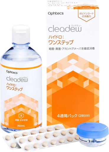 Cleadewオフテクスクリアデューハイドロワンステップ28日分x12本書き割り