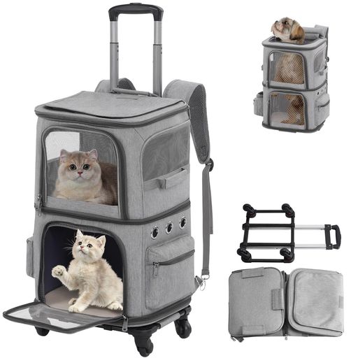 ※*※様 HOVONO 特大 ペットカート 猫 犬 折りたたみ キャスター付き Amazon.co.jp: HOVONO 特大 猫 キャリー キャスター付き 小型 犬