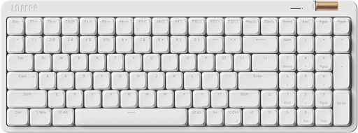 Flow Lite 100キーロープロファイルメカニカルキーボード、75%スワップ可能な充電式ワイヤレスキーボード2.4G無線接続、Bluetooth接続、Windows、Macの有線接続/スペクターリニアキースイッチ(オ…|タムタム 店