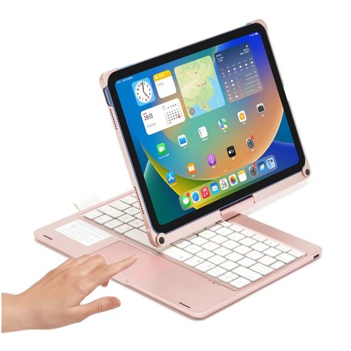 360&deg;回転 iPad 第10世代 / 第11世代 (A16, 2025) 11インチ キーボード タッチパッド搭載 バックライト付き iPad 10 2022 10.9インチ キーボードケース 一体型 カバー トラックパッド キーボード付き｜タムタム 店
