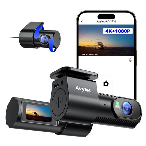 楽天市場】Avyletドライブレコーダー小型前方WiFi付きスマホ連携