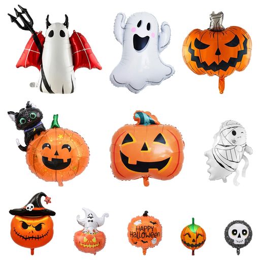 楽天市場】ハロウィンバルーンプロップス スティックバルーン 5本