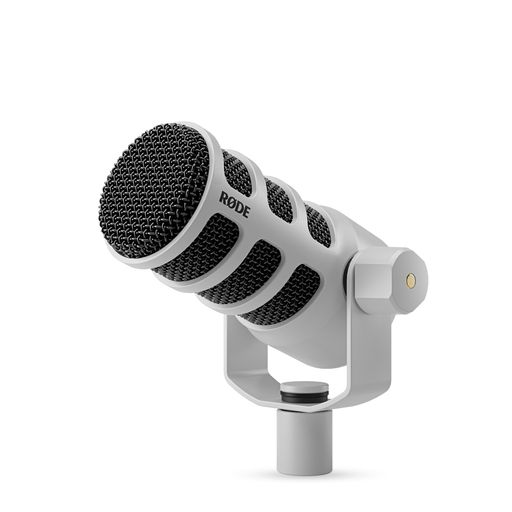 RODE Microphones ロードマイクロフォンズ ポッドマイク ダイナミックブロードキャストマイクロフォン ホワイト PODMICW｜タムタム 店