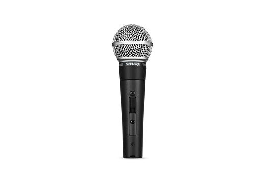 SHURE シュア SM58SE ダイナミックマイク : ON/OFFスイッチ付き マイクスタンド用ネジ有 単一指向性 カーディオイド XLR 有線 ボーカル 歌 ライブ 収録 録音 レコーディング DTM 宅録 マイクロホ…|タムタム 店