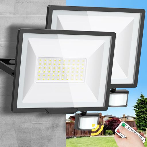 【ずうっと点灯聞き入れる】SUKITEN検知器点火装置人感検知器写真用照明室外差し込み雨合羽60W8000ルーメン防犯点火装置100v無座標軸調光24H検知器/暮夜検知器/常時点灯役立つこと6500K120°広角自動小銃点灯/消灯