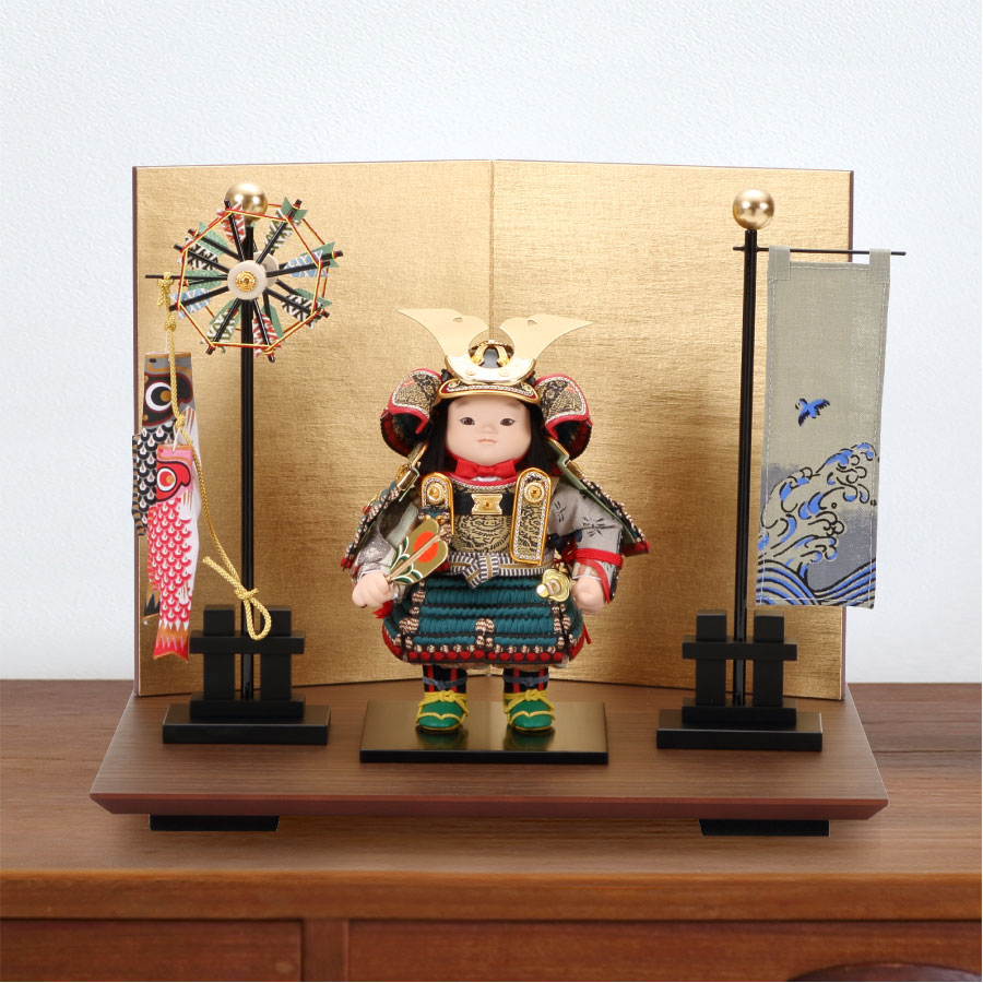 美品】幸一光作五月人形穂高