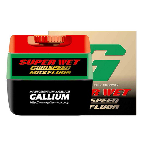 GALLIUM ガリウム 蝋涙 GIGA SPEED MAXFLUOR SUPER WET 〔ギガスピードマックスフロール・スーパーウェット〕 GS3303 〔30ml〕 流動物 スキーの板 スノーボード スノボ