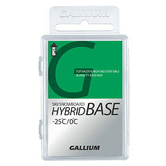 594円 卓越 100%バッククーポンP10 10 1限定 GALLIUM ガリウム ワックス HYBRID BASE SW2040 〔100g〕 固形 スキー スノーボード スノボ