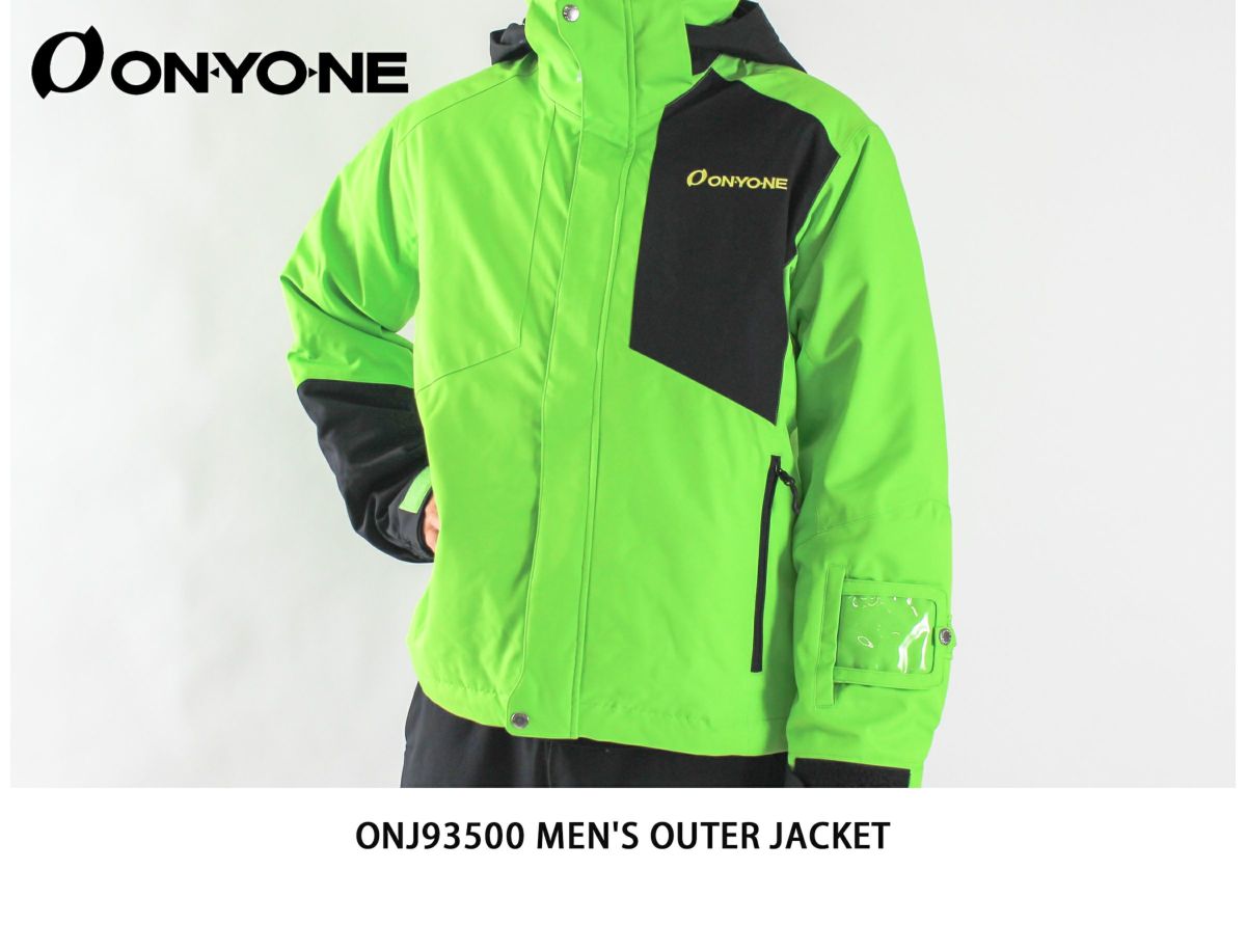 オンヨネ スキーウエア スキージャケット レッド ブラック ONJ93500-055009 ONYONE JACKET MEN'S OUTER