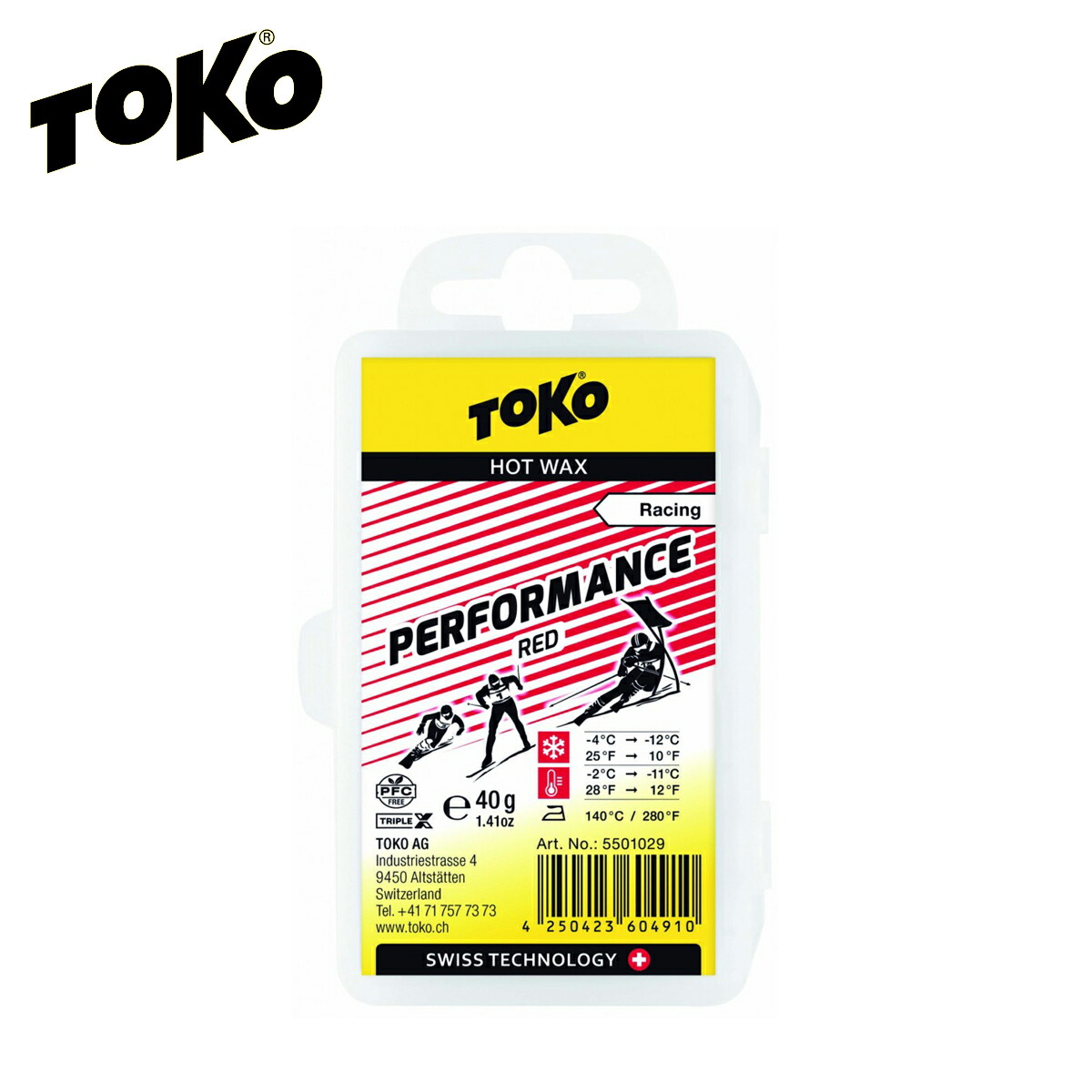 楽天市場】TOKO〔トコ ワックス〕＜2022＞ Racing Performance イエロー 40g / 5501028【PFC FREE】 固形  スキー スノーボード スノボ : スキー専門店 タナベスポーツ