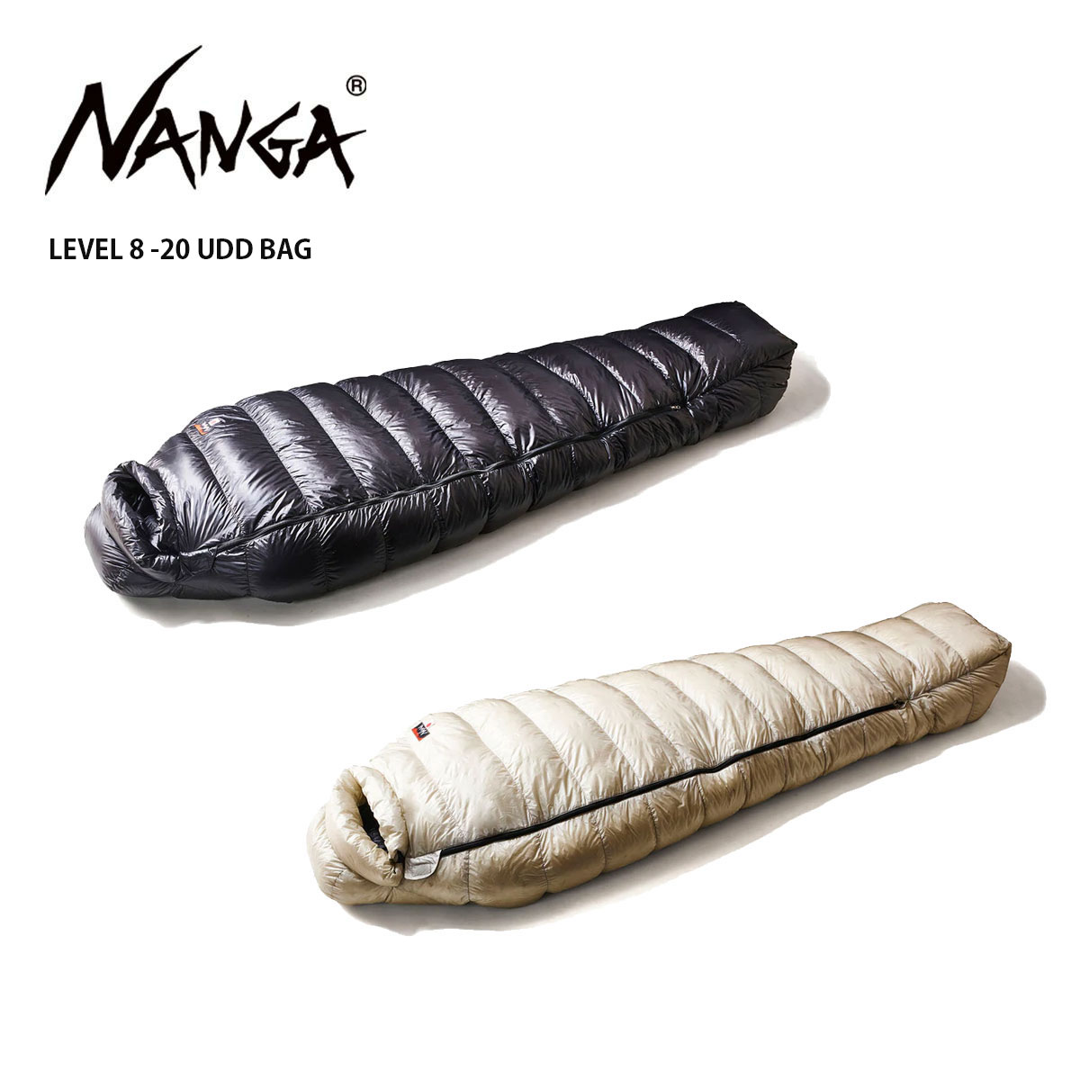 最高の品質の NANGA ナンガ シュラフ 寝袋 LEVEL 8 -20 UDD BAG