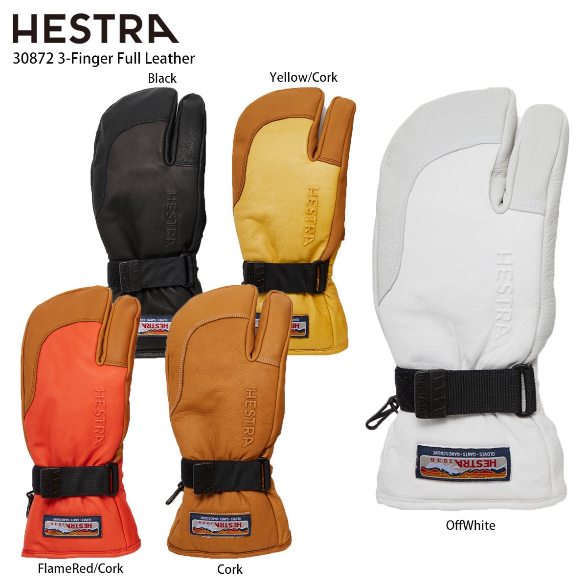 スキーグローブ メンズ レディース HESTRA 30872 22 NEWモデル-