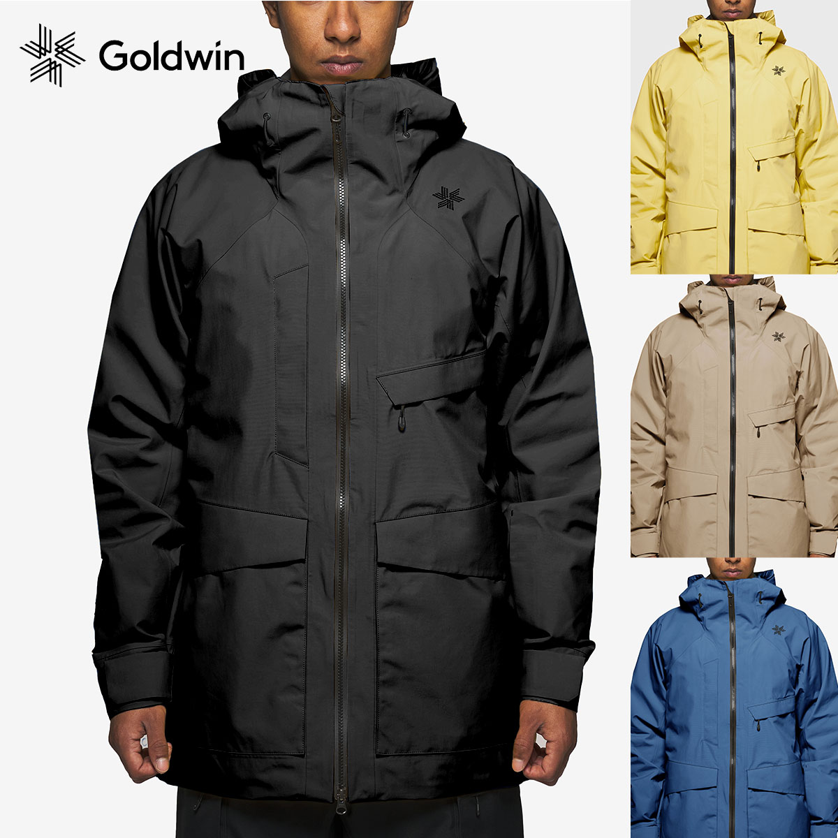 【楽天市場】GOLDWIN ゴールドウイン スキーウェア ジャケット メンズ＜2024＞GORETEX 2L Work Pocket