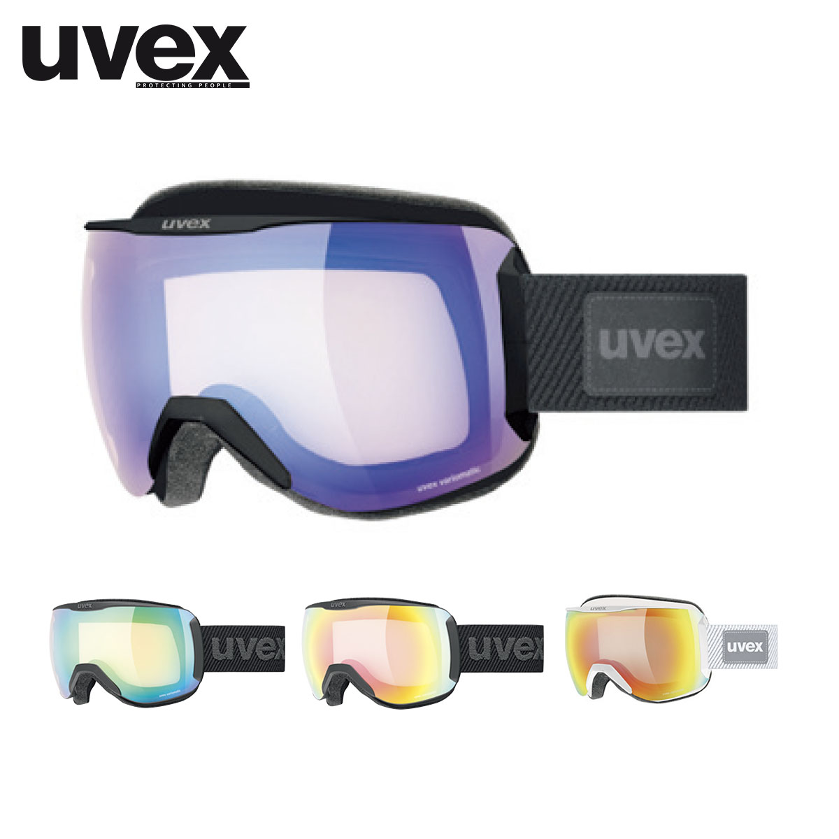 uvex downhill 2100 VPX ゴーグル gogle-downhill-2100-vpx-white-