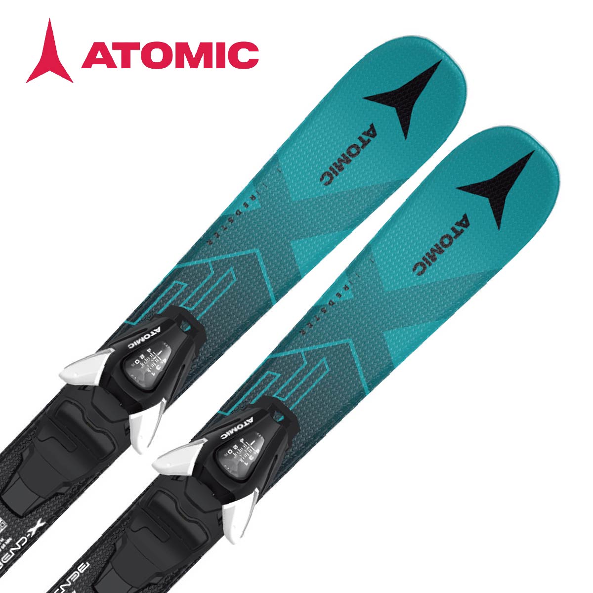 アトミック ATOMIC REDSTER GIRL 120cm 女の子用スキー-