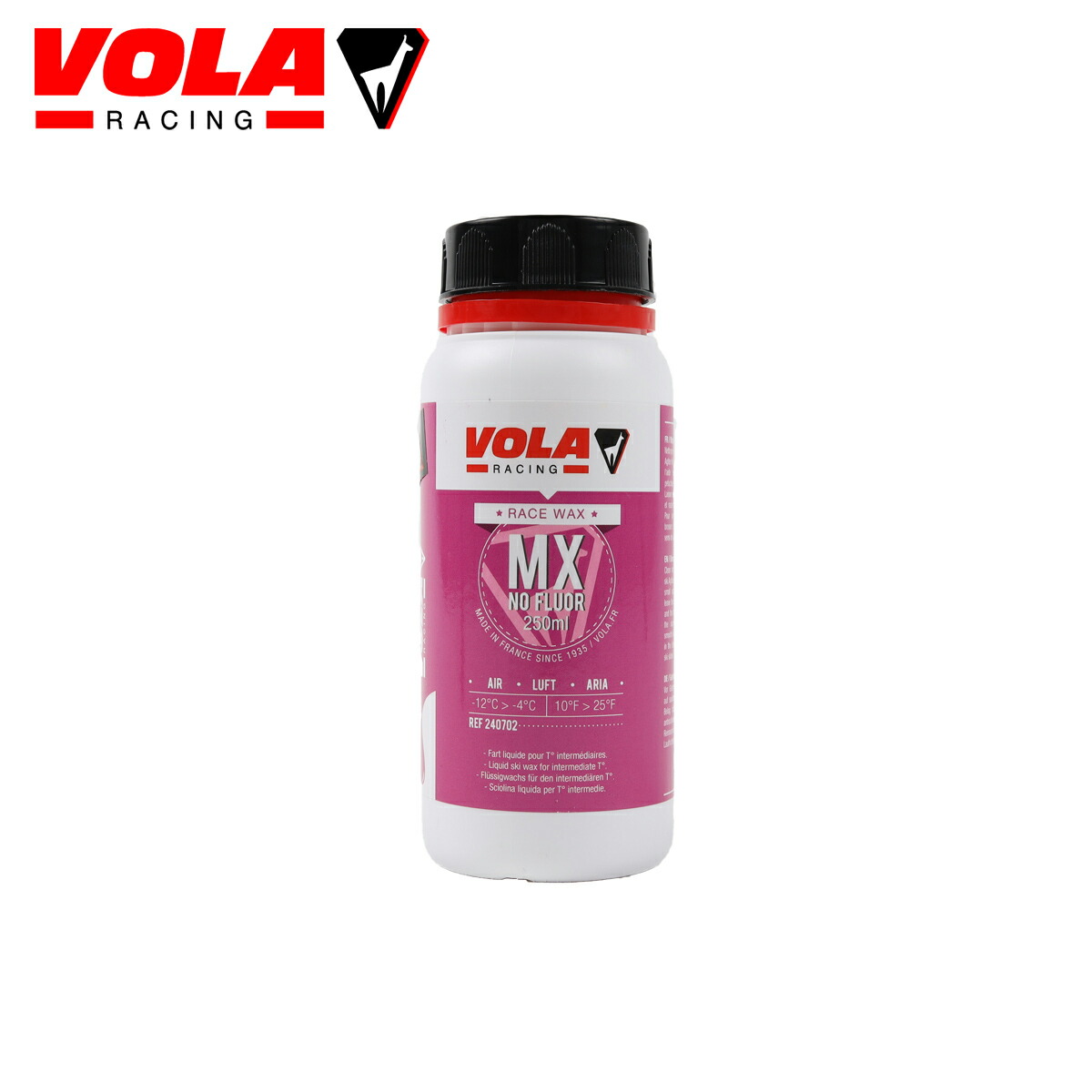 楽天市場】VOLA ボラ MX NO FLUOR 250ml スキー用ワックス WAX