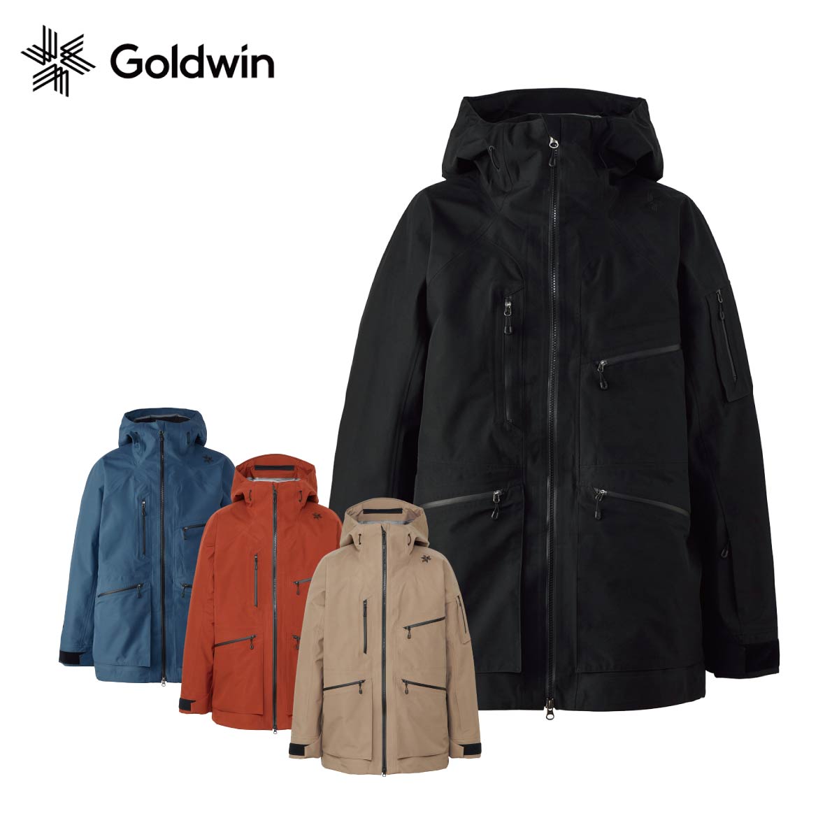 【楽天市場】GOLDWIN ゴールドウイン スキーウェア ジャケット メンズ 2025 GORETEX 3L Work Pocket