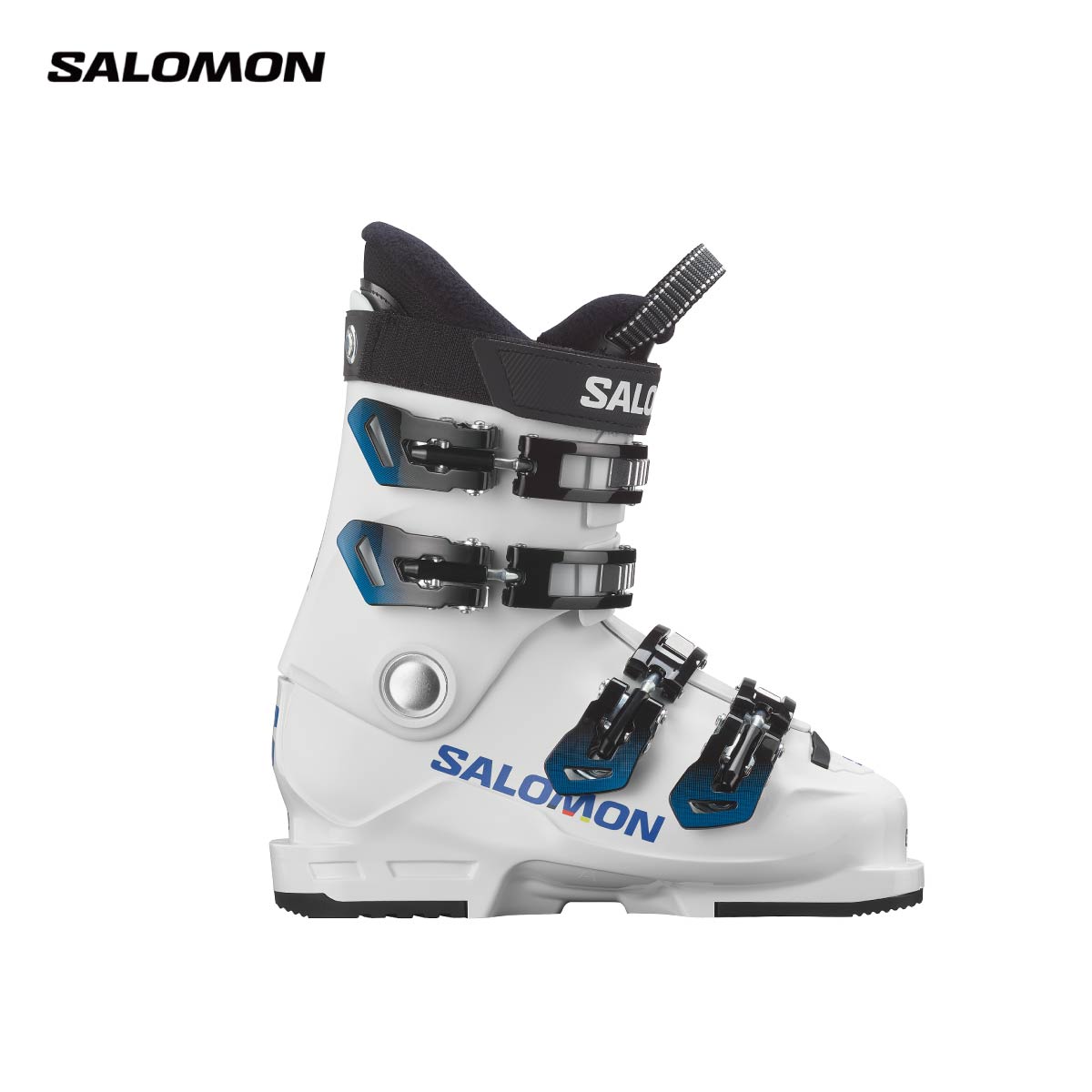 1シーズン使用Salomon T3 スキー ブーツ ジュニア用 赤24-24.5