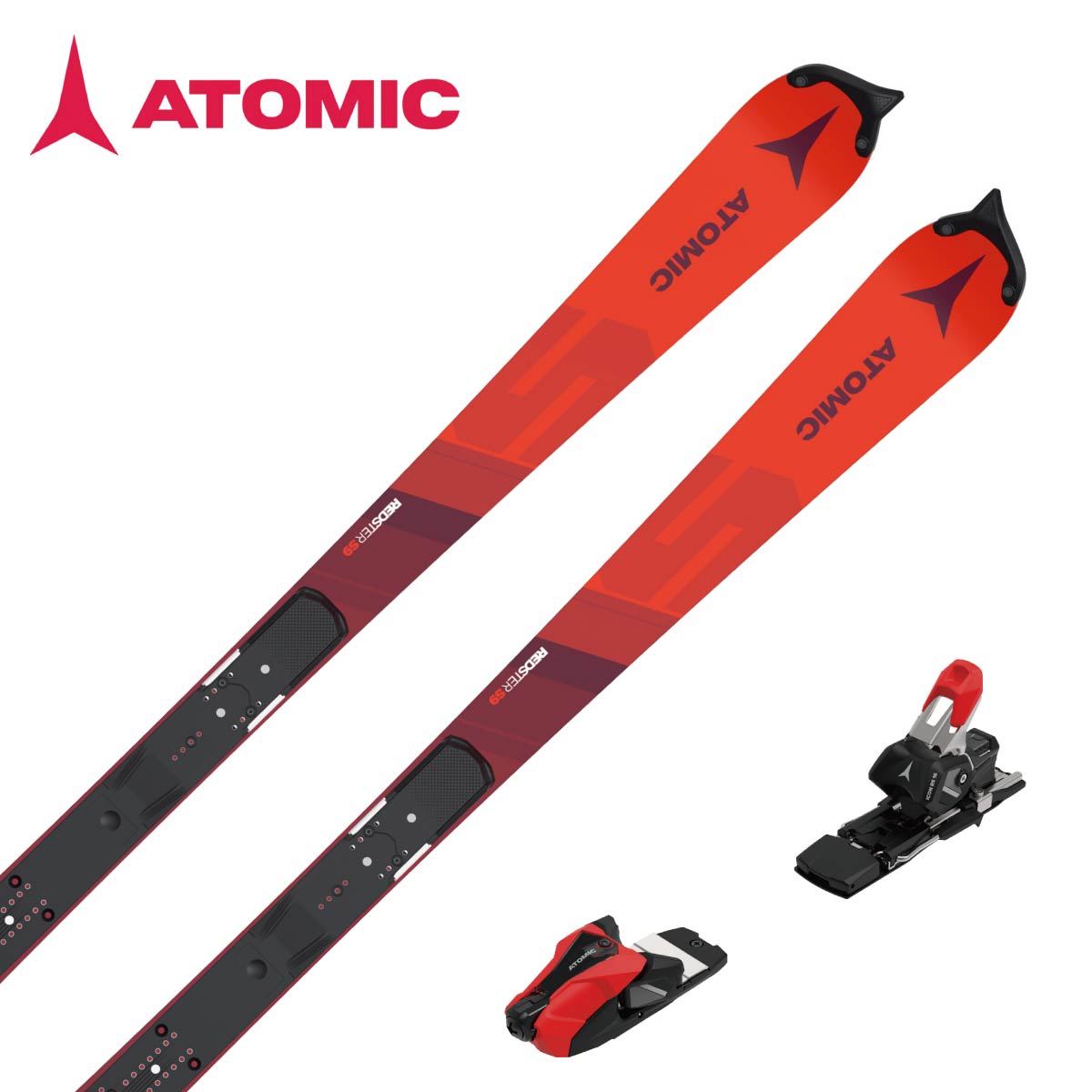 【楽天市場】ATOMIC アトミック スキー板 メンズ レディース 2025 REDSTER X9RS REVOSHOCK S + ICON 12  プレート/ビンディング セット 取付無料 : スキー専門店 タナベスポーツ