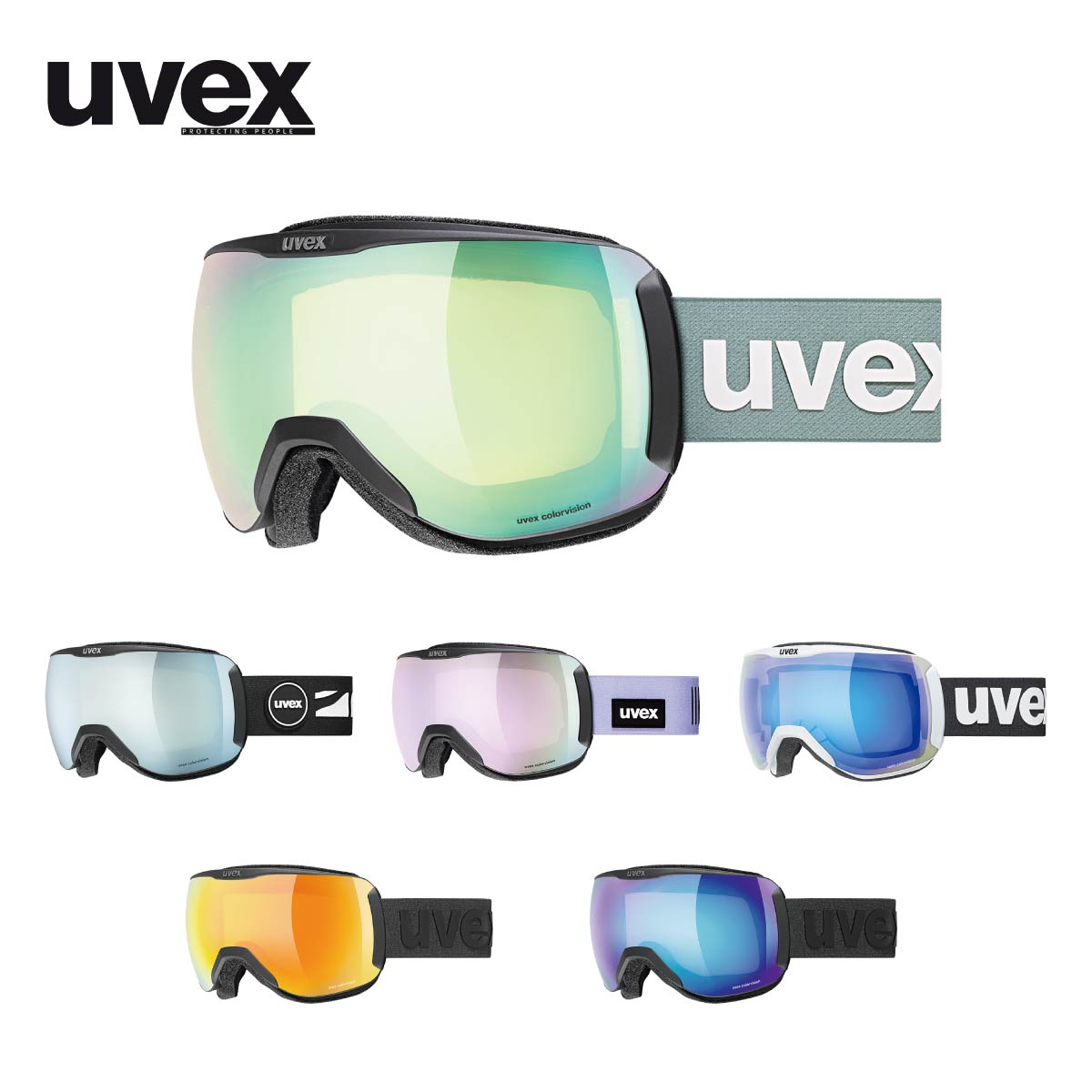 スキーゴーグル ウベックス ゴーグル uvex メンズ レディース 2025 downhill 2100 CV / ダウンヒル 2100 CV【眼鏡・メガネ対応】【ミラー】日本正規品