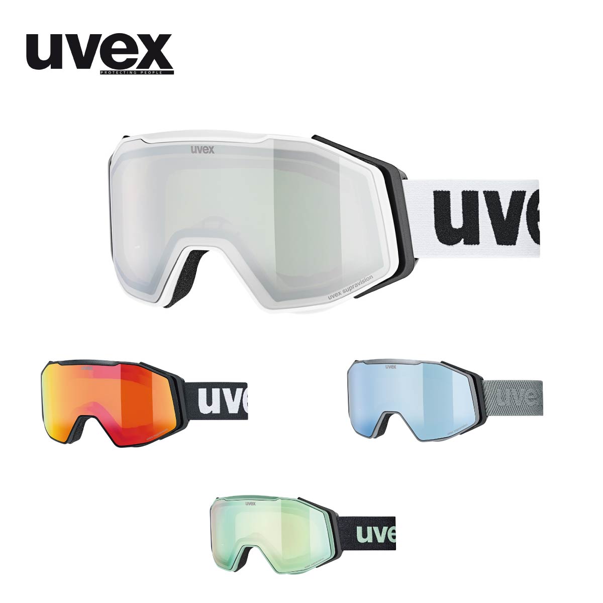 楽天市場】uvex ウベックス スキー スノーボード ゴーグル 小顔 女性