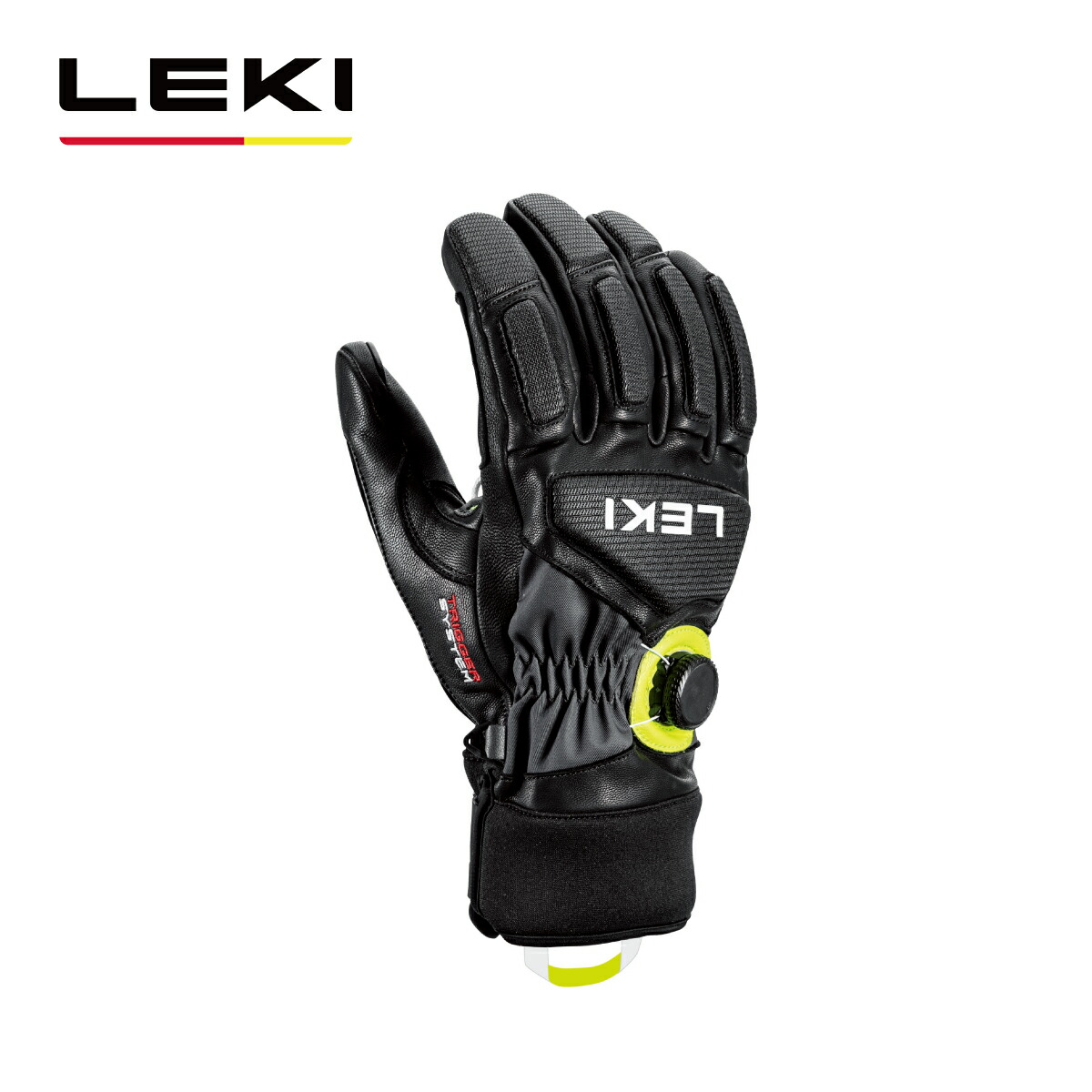 LEKI スキーグローブ ブラック/イエロー LEKI スキーグローブ ブラック/イエロー SKI GLOVE｜LEKI｜レキ