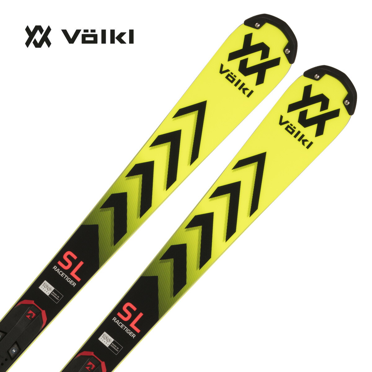 フォルクル ジュニアスキー レースタイガー RACETIGER Jr vMOTION Yellow 金具セット