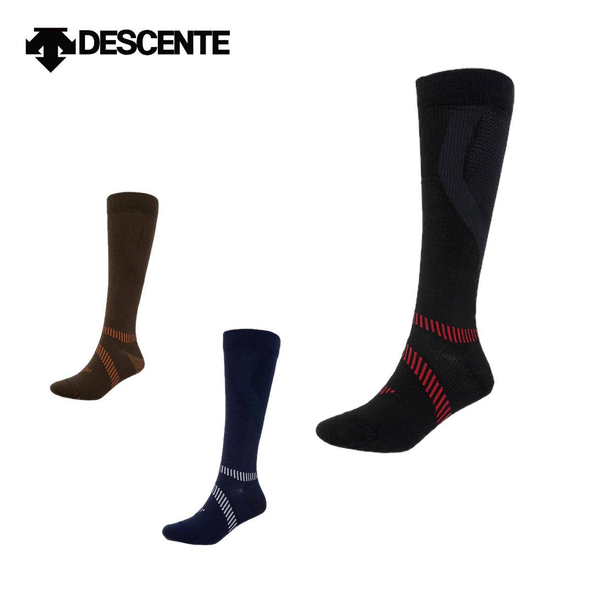 DESCENTE - 美品DESCENTEスキーウェア160・追加DESCENTEグローブJL・靴下 DESCENTE デサント スキーグローブ メンズ レディース＜2025