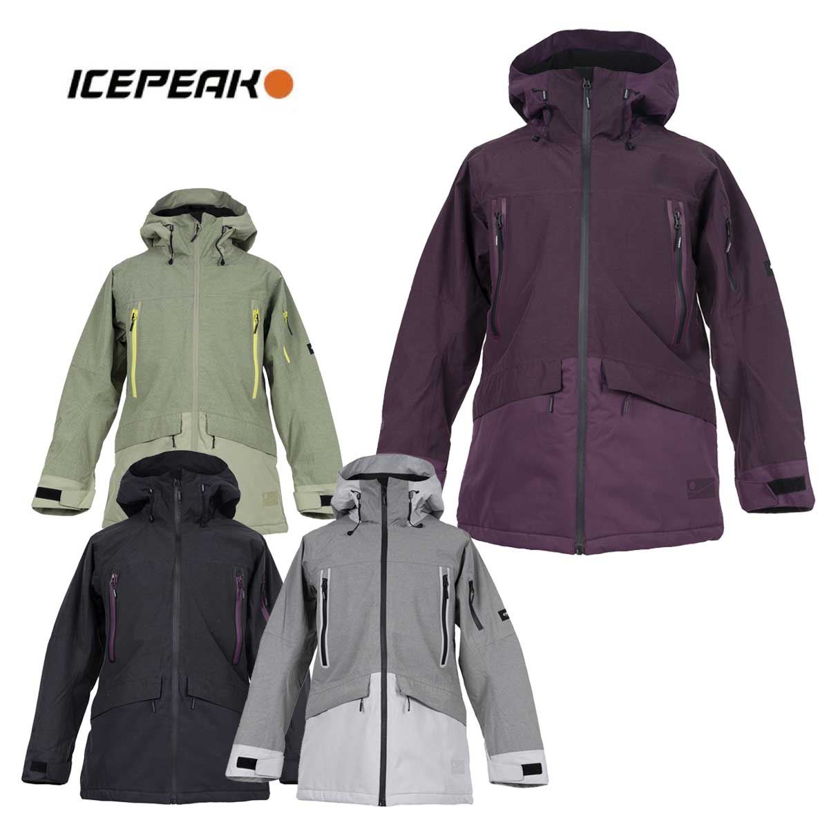 ICEPEAK 防水スキーウェア 楽天市場】ICEPEAK アイスピーク スキーウェア ジャケット