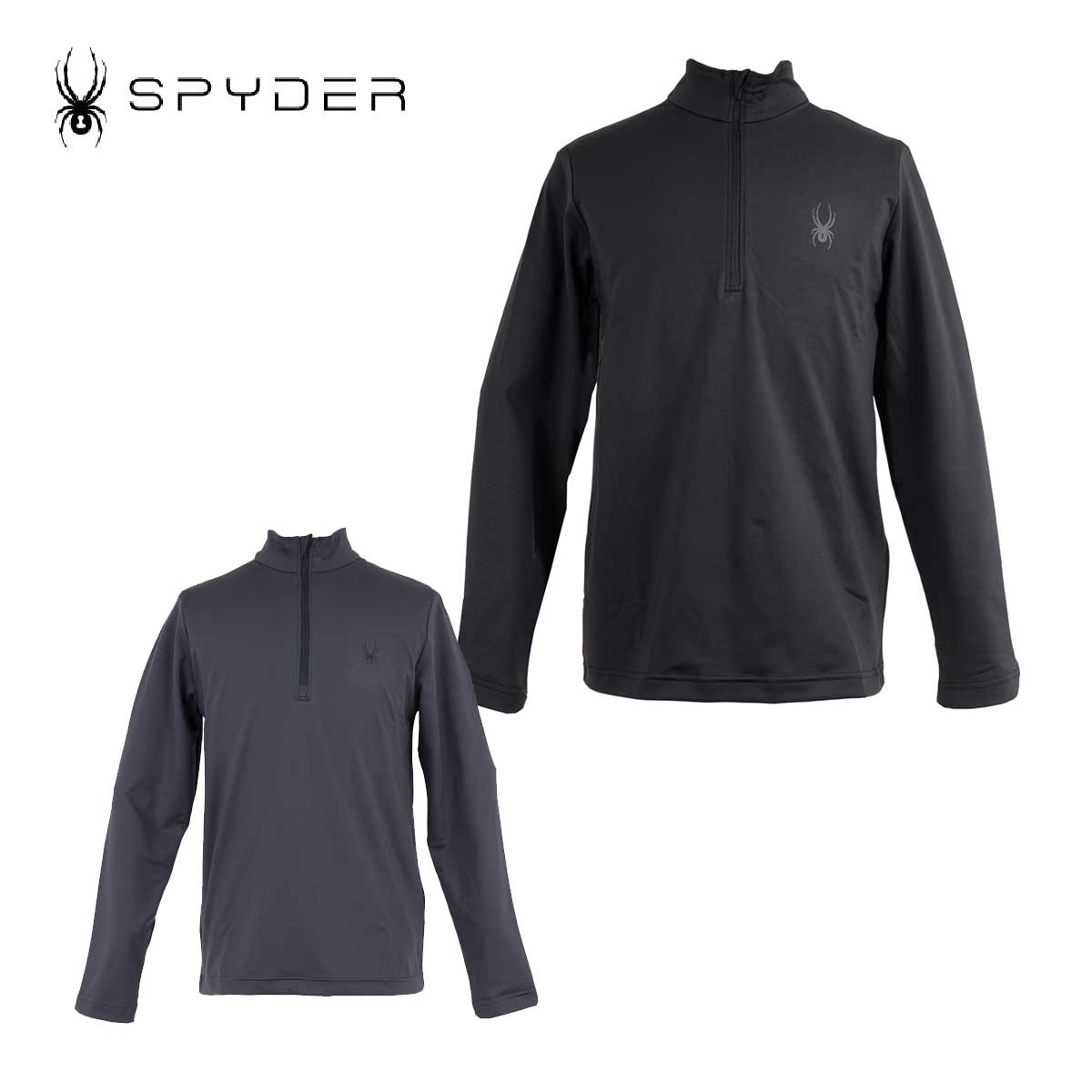 スキー SPYDER half zip sweater 楽天市場】スキー アンダーウェア メンズ レディース SPYDER