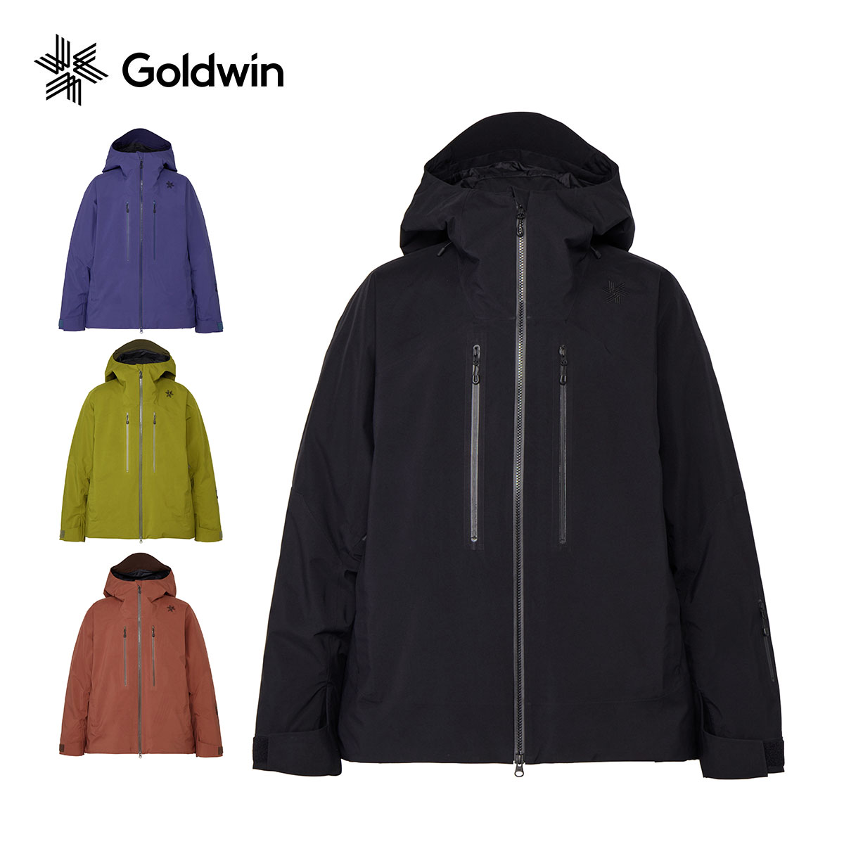 スキーウェア上下セット　Goldwin DESCENTE 3L cd106504.jpg