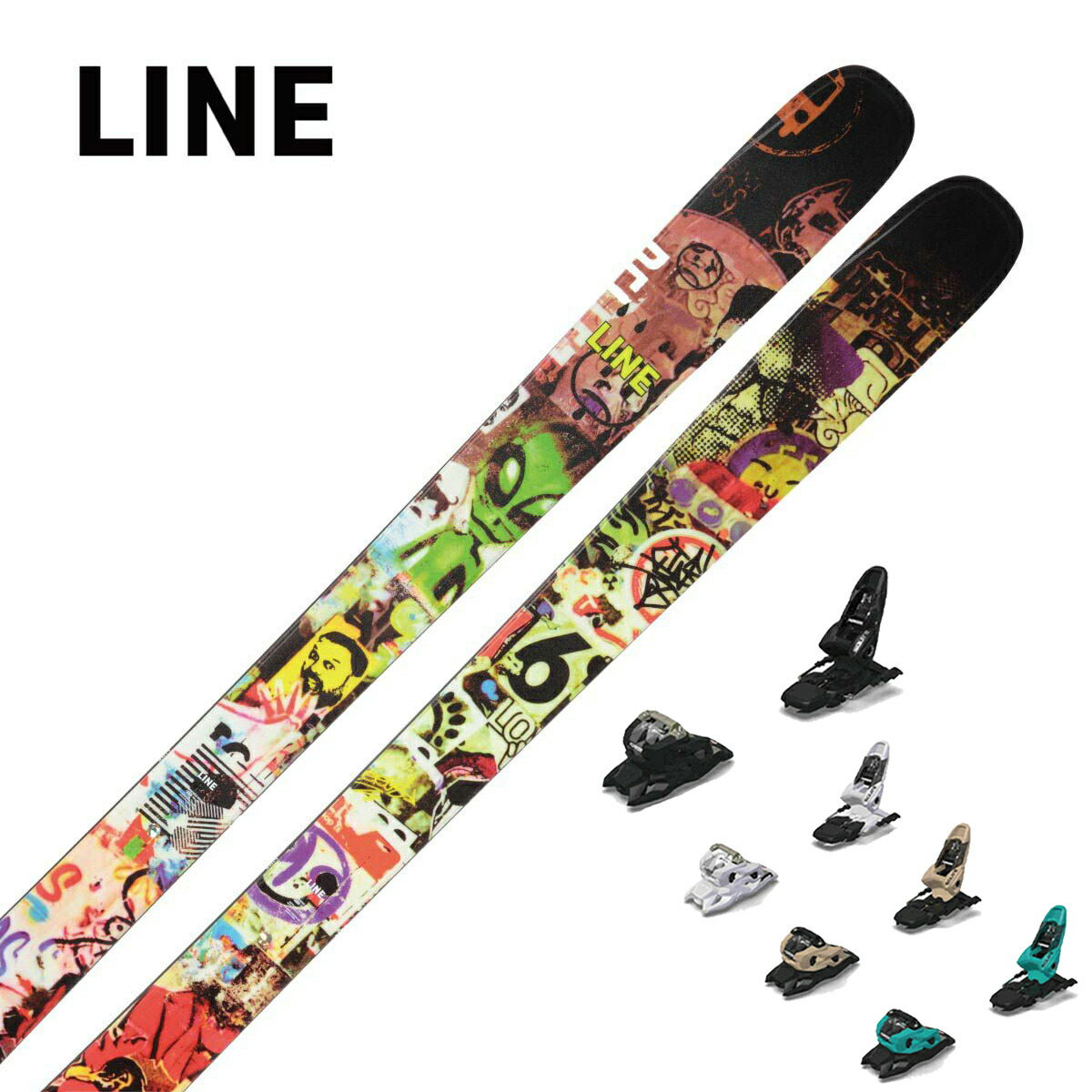 楽天市場】LINE ライン スキー板 メンズ レディース 2025 CHRONIC 94 +