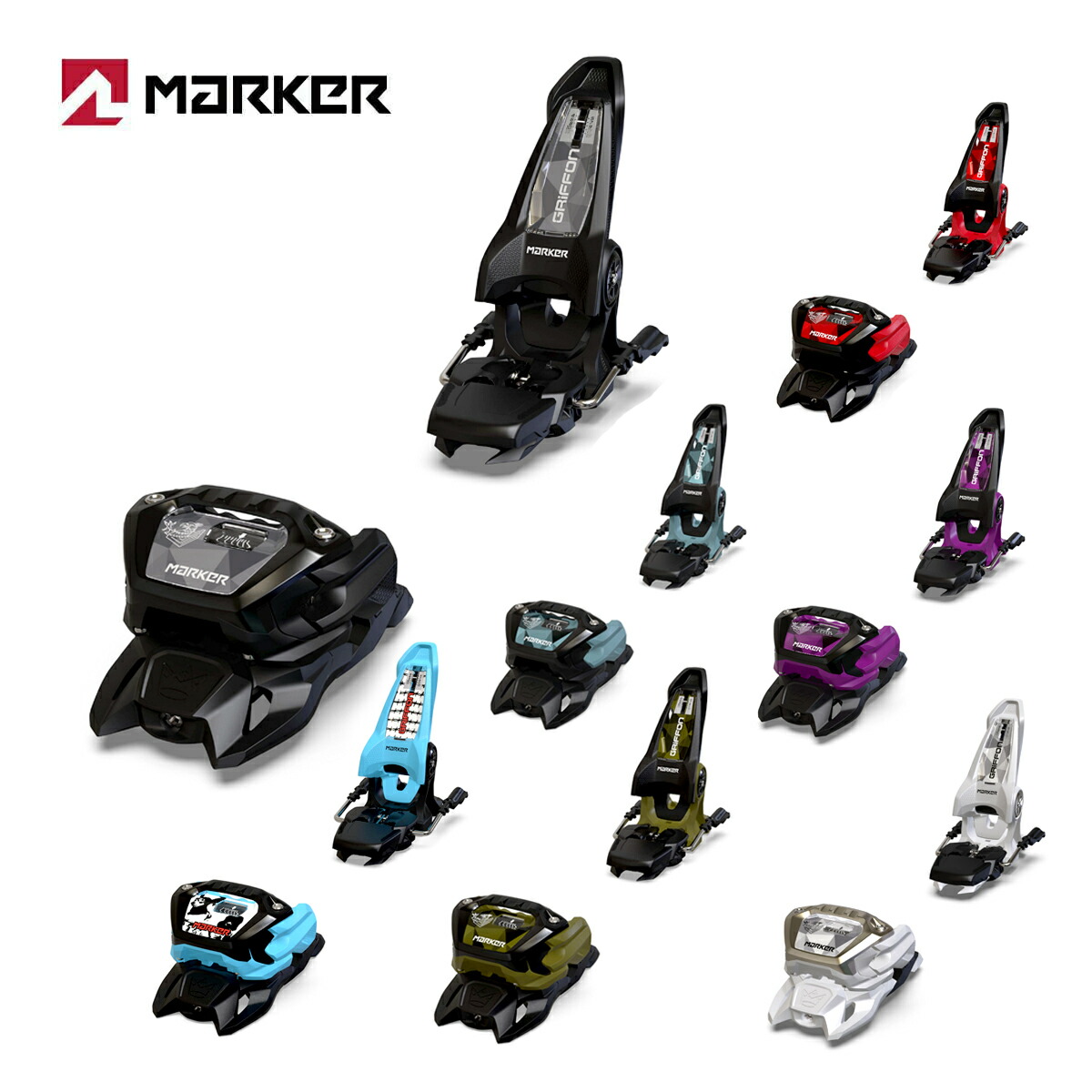 楽天市場】MARKER マーカー スキービンディング 2024 GRIFFON 13