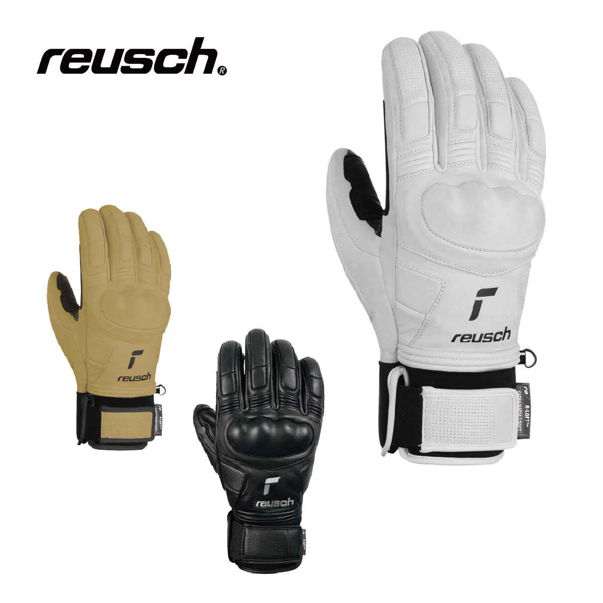美品❕　REUSCH 　MASTER　PRO　スキーグローブ　白黒　S 楽天市場】REUSCH ロイシュ スキーグローブ ＜2025＞MASTER PRO
