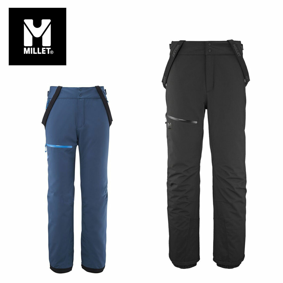 MILLET　ミレー 　スキースノボパンツ　JP：M　防水透湿2WAYストレッチ MILLET ミレー スキースノボパンツ JP：M 防水透湿2WAY