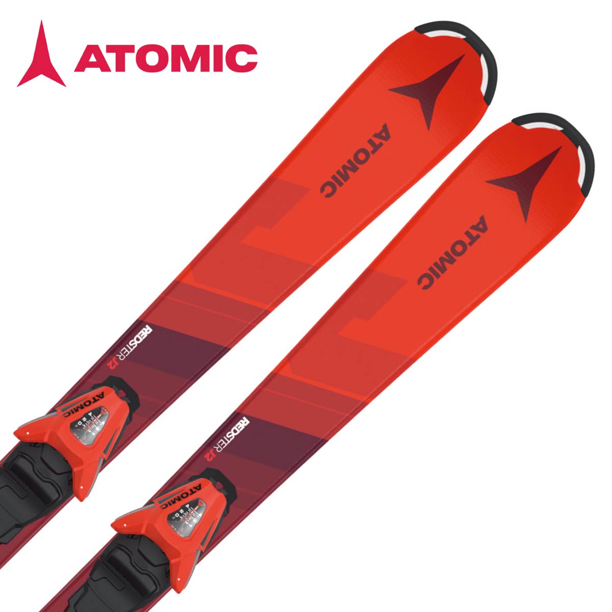ATOMIC REDSTER JX 140cm hotwax施工済 ATOMIC（アトミック） （キッズ）ジュニア スキー板 ビンディング付属