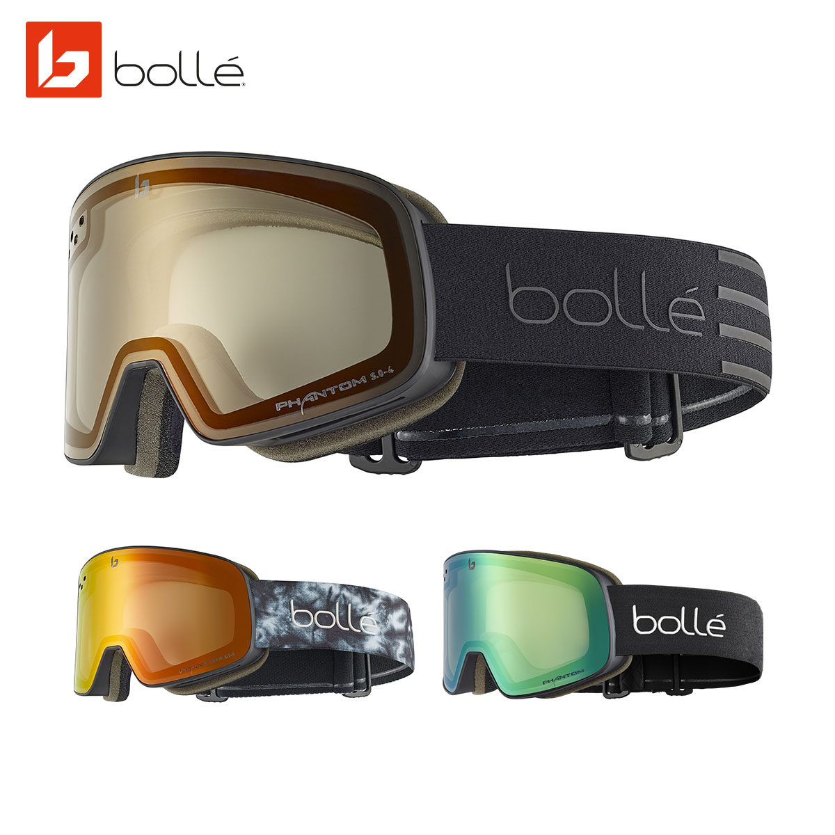 bolle ヴォレー スキーゴーグル メンズ レディース ＜2026＞ BG096030 / BG096031 / BG096009 / NEVADA / ネバダ 日本定め事品