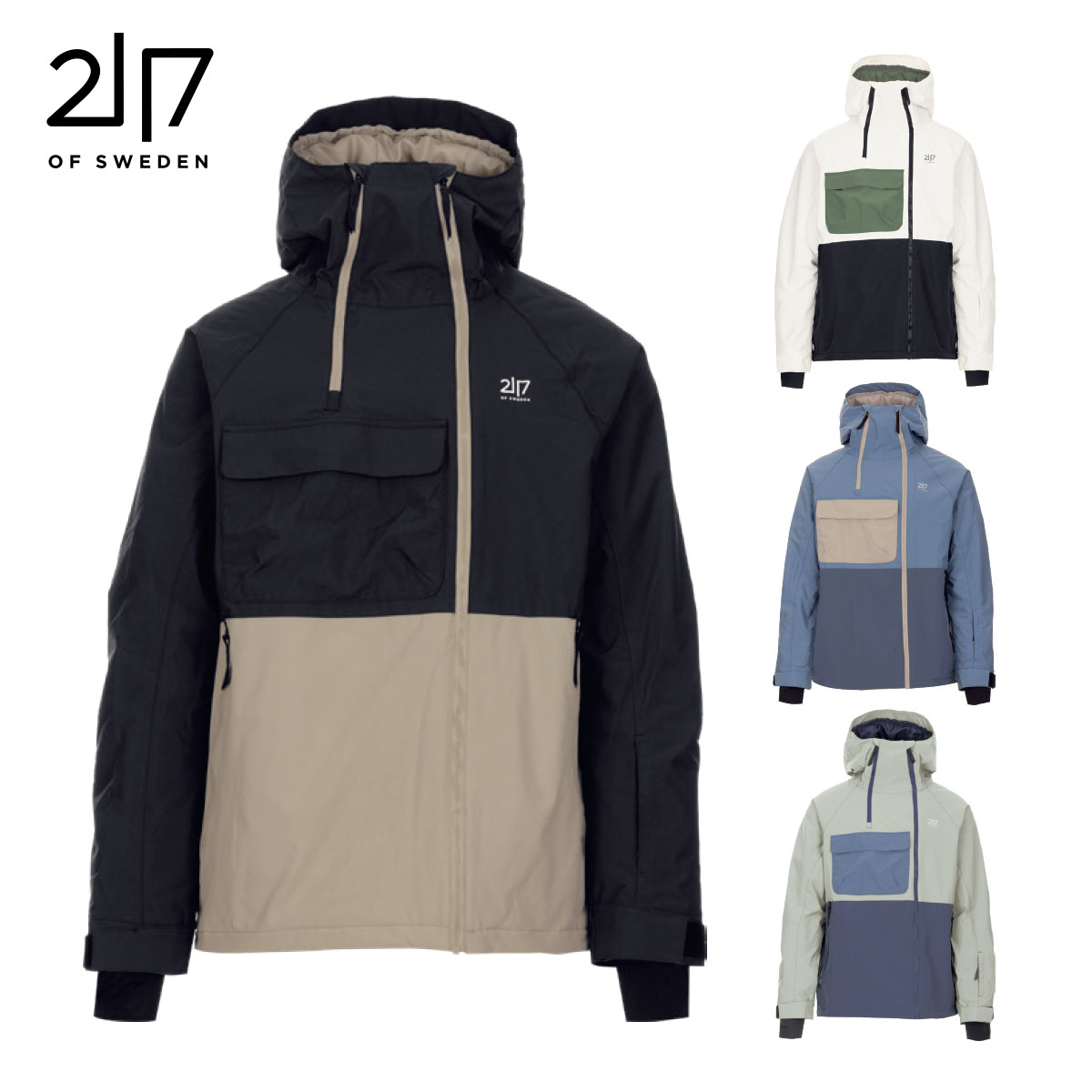 【エントリーでP最大10倍！14日20時～】2117 オブ スウェーデン 2117 OF SWEDEN スキーウェア ジャケット メンズ＜2026＞7515926 / KRASSE LIGHT PADDED SKIWEAR MEN’S JACKET