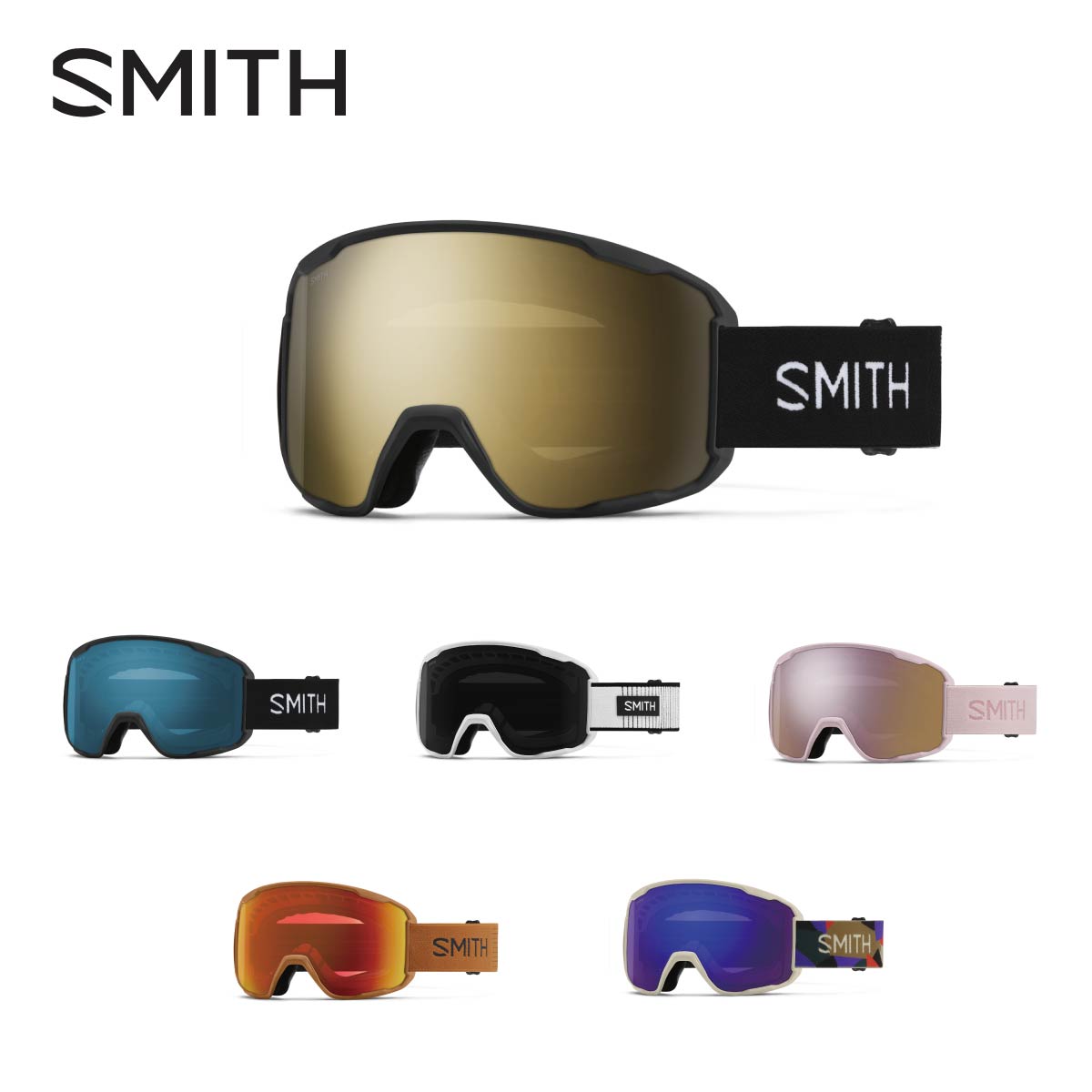 SMITH スミス スキーゴーグル メンズ レディース＜2026＞Preview / プレビュー【メガネ・眼鏡相応うゴーグル】【ASIAN FIT】【銀鏡】 日本定まり品
