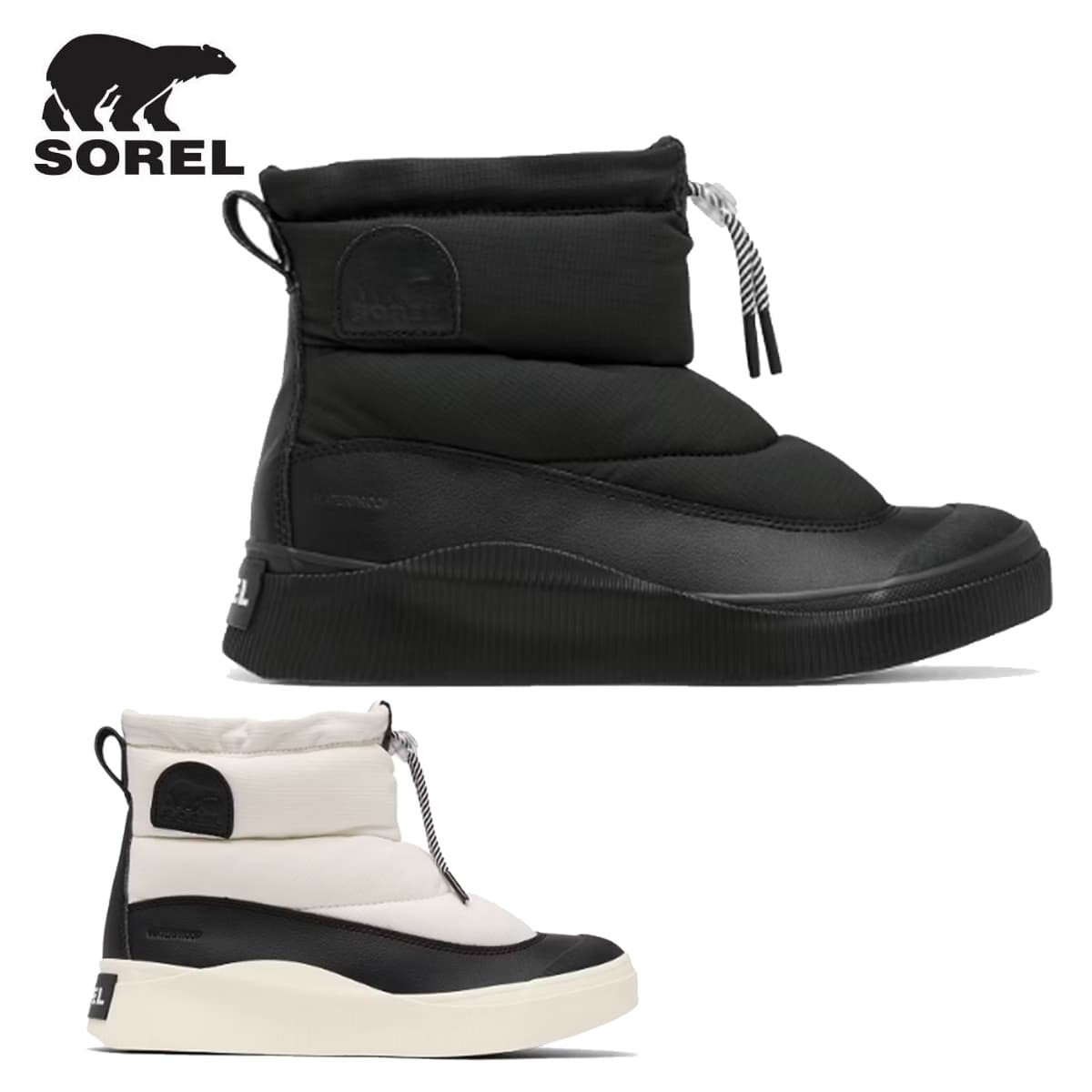 SOREL ソレル スノーシューズ スノーブーツ レディース＜2026＞OUT N ABOUT IV PUFFY WP /アウトアンドアバウト4 パフィーウォータープルーフ /NL5160｜スキー専門店　タナベスポーツ