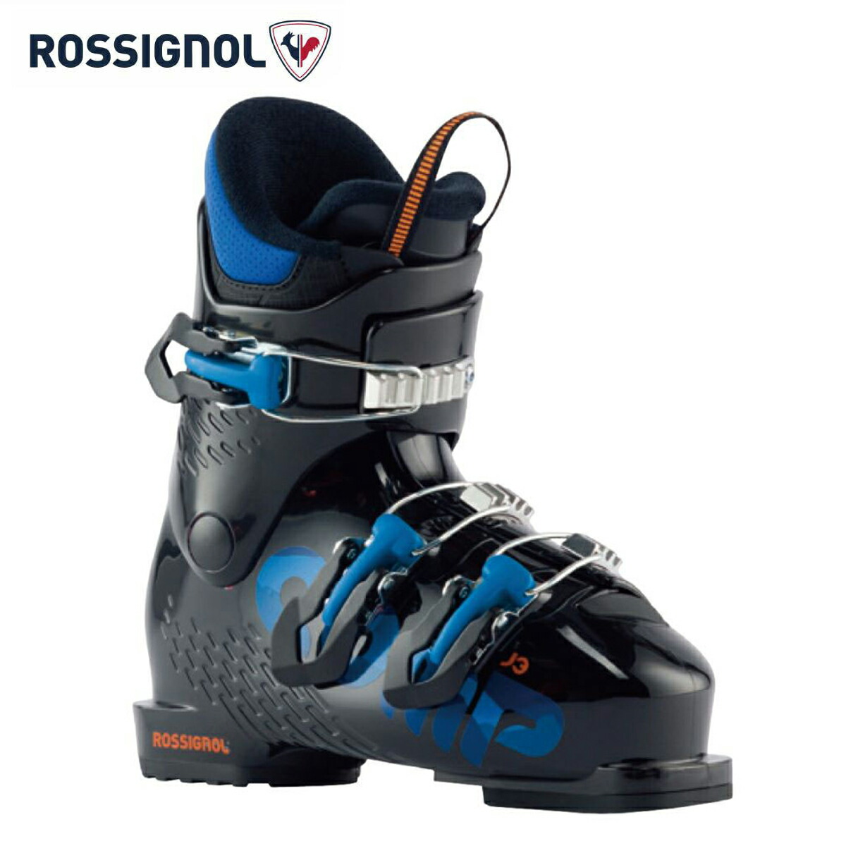 【エントリーでP最大10倍！10日1時59まで】 ROSSIGNOL ロシニョール スキー ブーツ キッズ ジュニア＜2026＞COMP J3 - BLACK / RBM5120