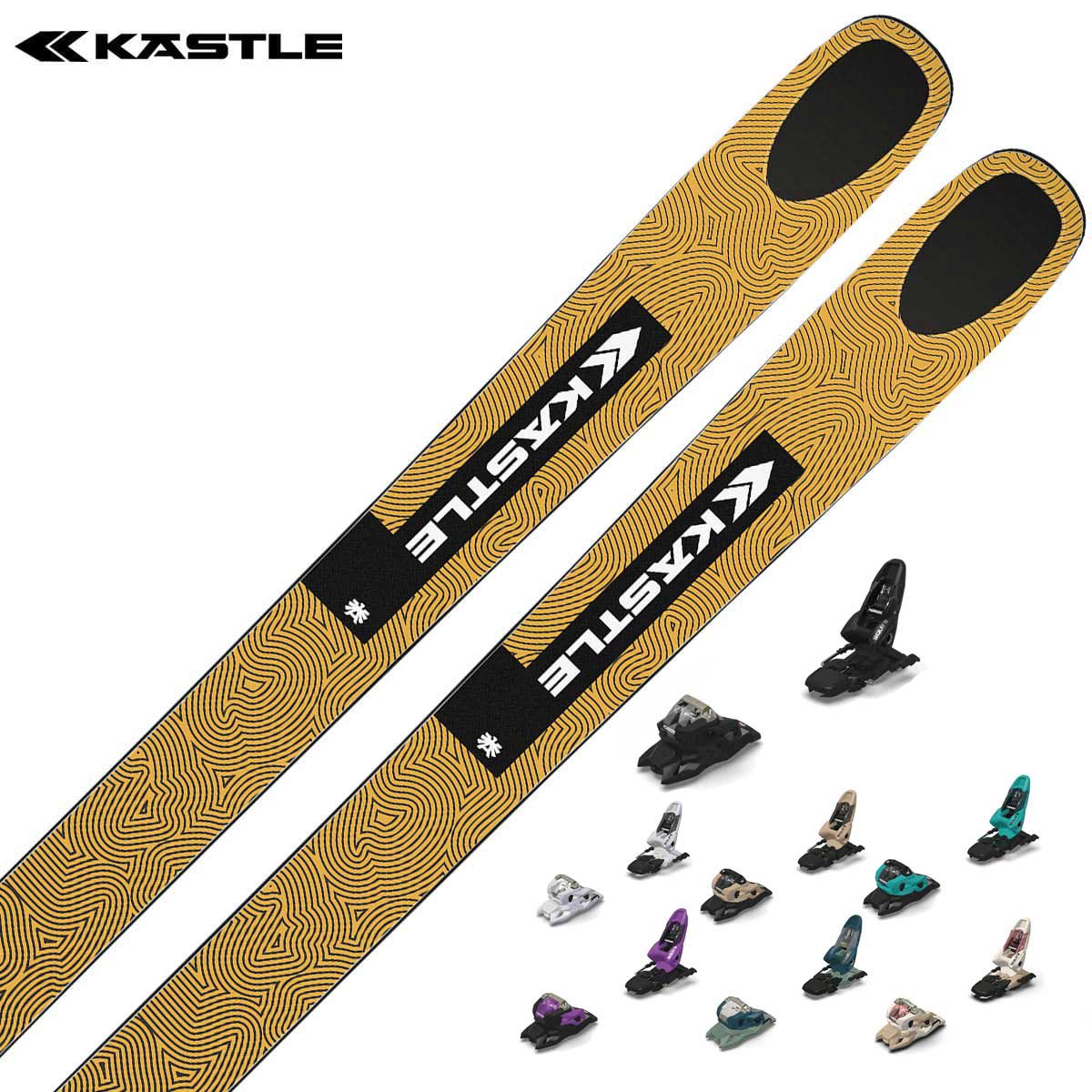 KASTLE ケスレ スキー板 メンズ レディース ＜2025＞ ZX 108 + SQUIRE 11【金具付き・取付送料無料】｜スキー専門店　タナベスポーツ