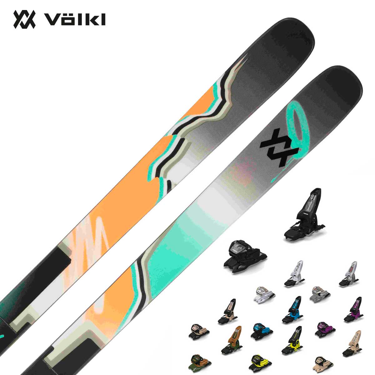 【エントリーでP最大10倍！24日20時～】VOLKL フォルクル スキー板 メンズ レディース ＜2025＞ REVOLT 84 + GRIFFON 13 ビンディング セット 取付無料 グリップウォーク対応