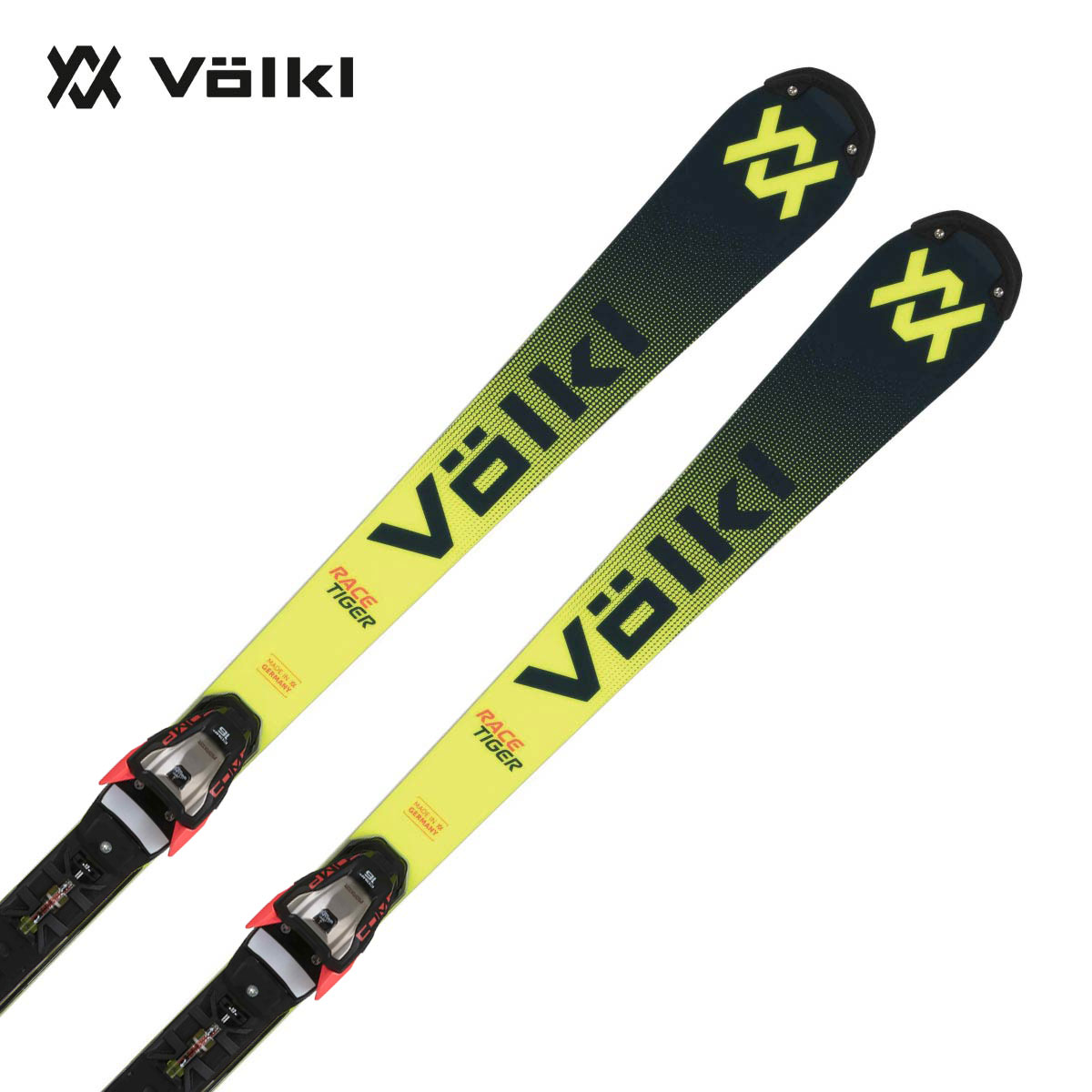 VOLKL フォルクル スキーの板板 メンズ レディース＜2026＞RACETIGER SL 幼児用便器 ＋幼児用便器 PLATE + COMP 12 [V2510840.000]ビンディング 仕掛ける 初っ切り無料