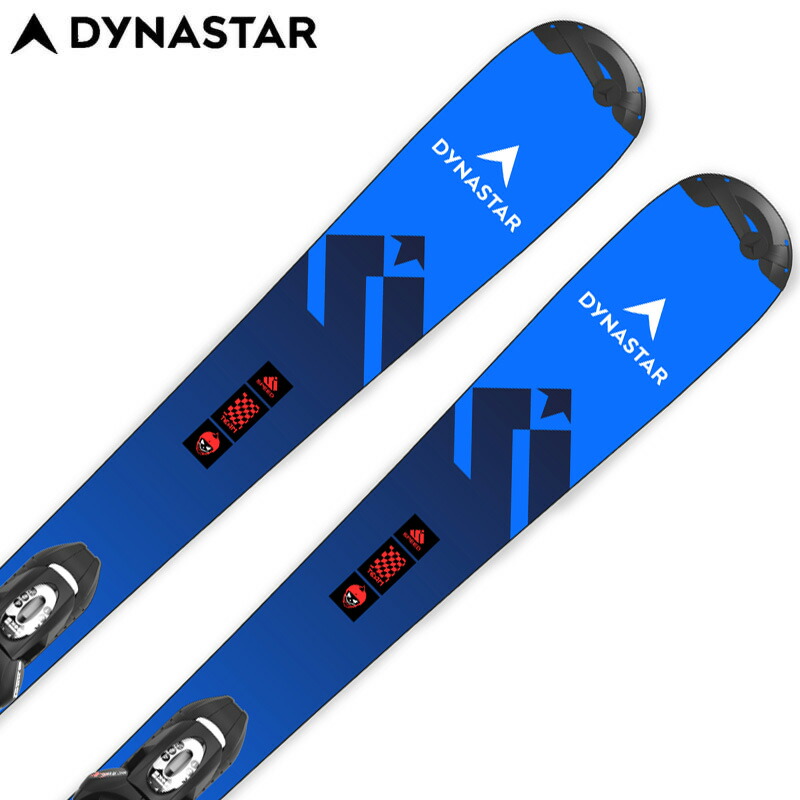 スキー板 キッズ ジュニア DYNASTAR ディナスター ＜2025＞ TEAM SPEED 100 - 130 KID-X[DAMJY02] + KID 4 GW B76 BLACK 【金具付き・取付送料無料 グリップウォーク対応】｜スキー専門店　タナベスポーツ